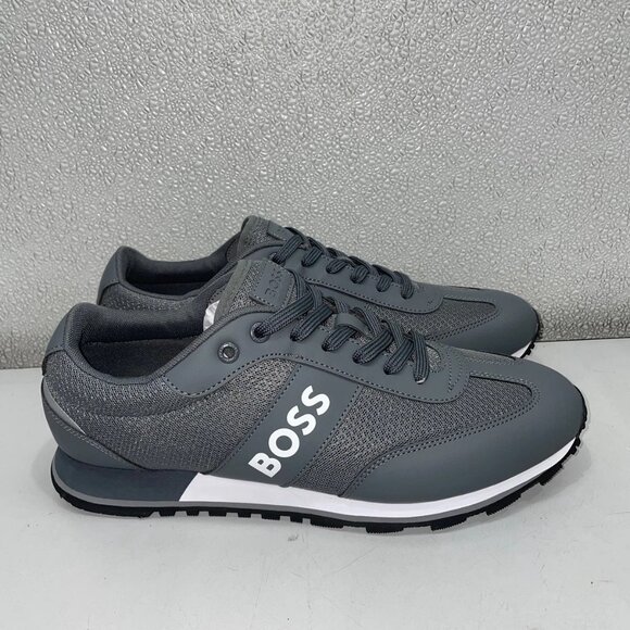Boss Parkour Runner Men’s Sneakers – Dark Grey (Size 9) - Picture 3 of 9